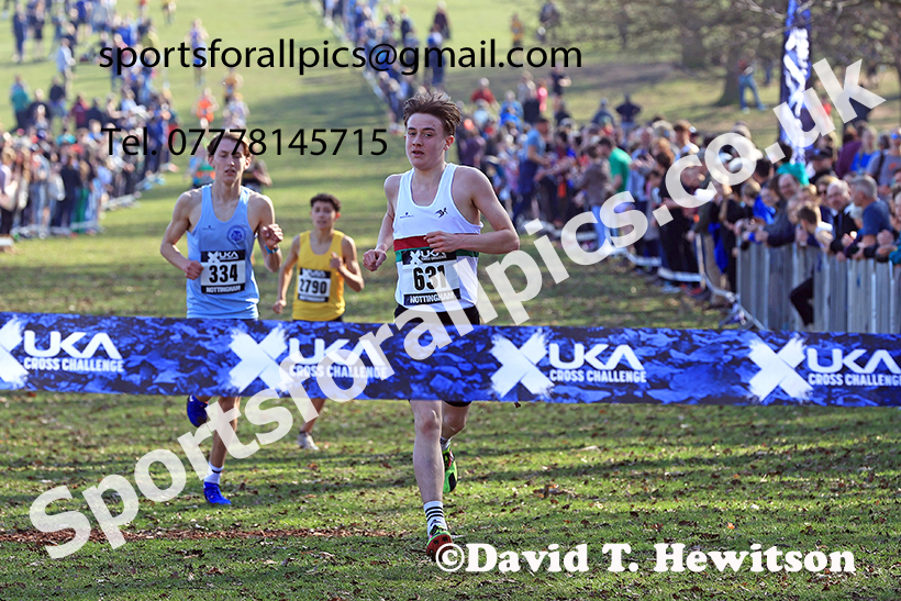 Boys under-15s 2025 UK CAU Inter Counties Cross Country Champs., Wollaton Park, Nottingham. Photo: David T. Hewitson/Sports for All Pics